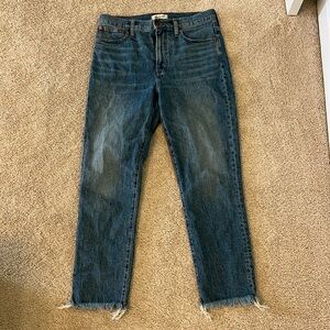 Madewell The Perfect Vintage High Rise Jean Size 30